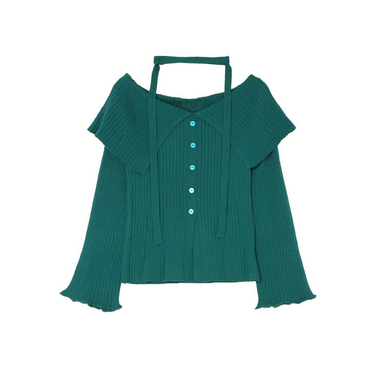 チョーカーオフショルニットトップス | EVRIS | 詳細画像44 