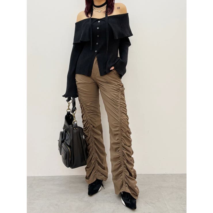 チョーカーオフショルニットトップス | EVRIS | 詳細画像9 