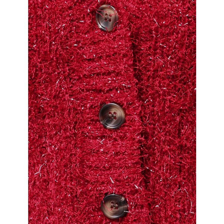 フェザーラメニットショートカーディガン | EVRIS | 詳細画像32 