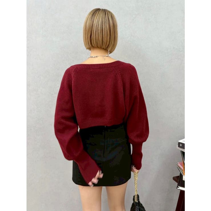 ビジューアンサンブルニットトップス | EVRIS | 詳細画像26 