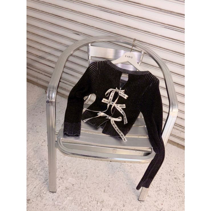 バックリボンニットトップス | EVRIS | 詳細画像44 