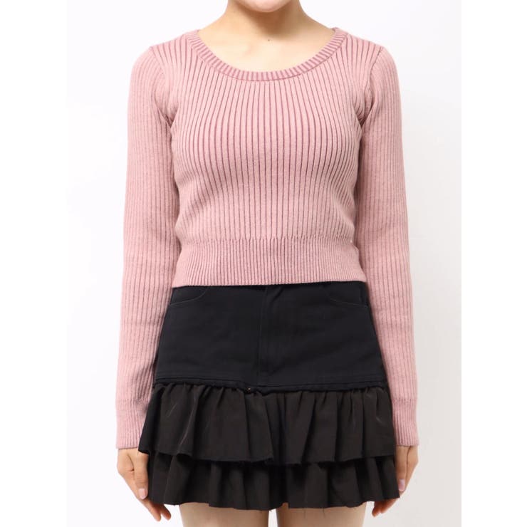 バックリボンニットトップス | EVRIS | 詳細画像45 