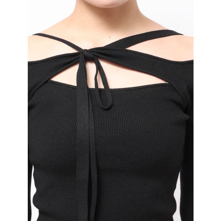 カットアウトニットトップス | EVRIS | 詳細画像29 