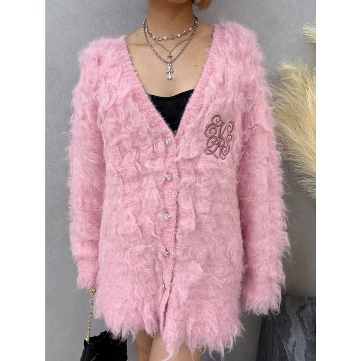 ビジューシャギーニットカーディガン | EVRIS | 詳細画像22 