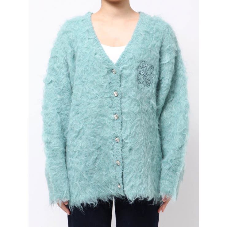 ビジューシャギーニットカーディガン | EVRIS | 詳細画像35 