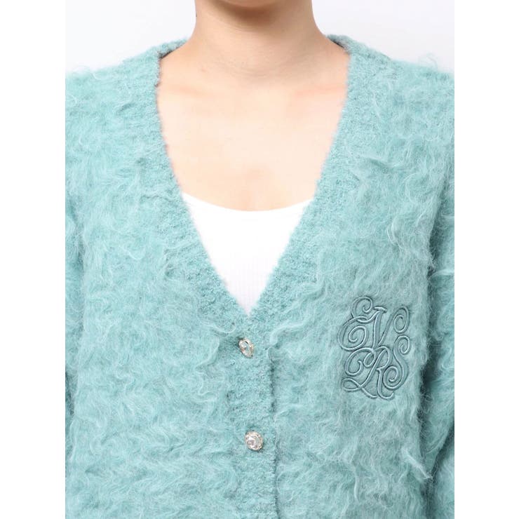 ビジューシャギーニットカーディガン | EVRIS | 詳細画像38 