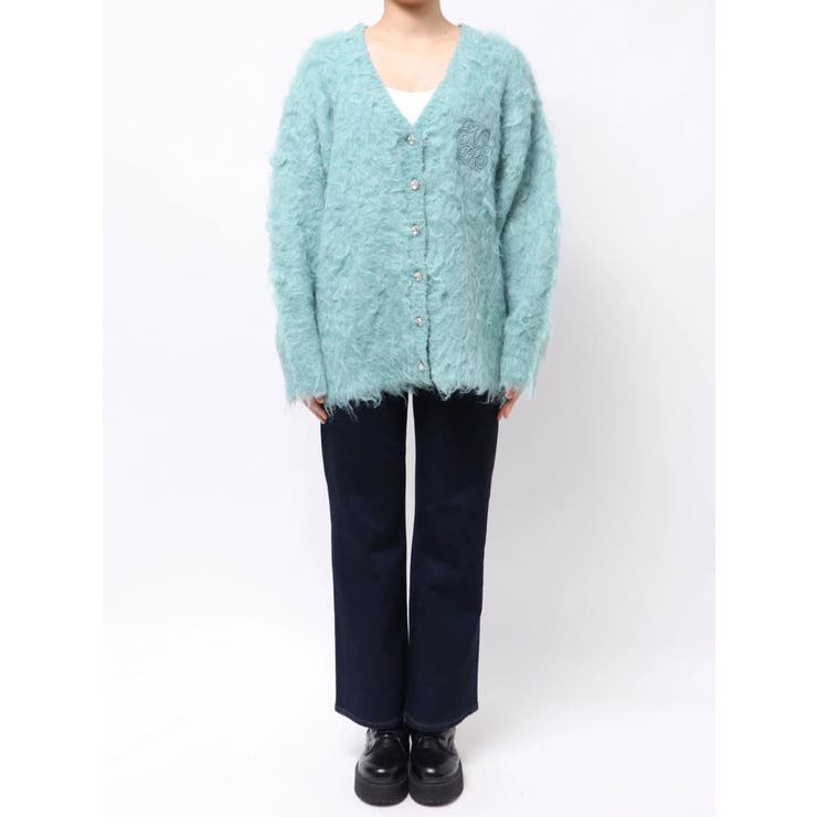 ビジューシャギーニットカーディガン | EVRIS | 詳細画像42 