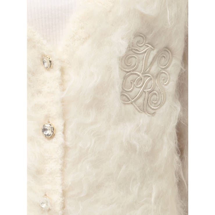 ビジューシャギーニットカーディガン | EVRIS | 詳細画像43 