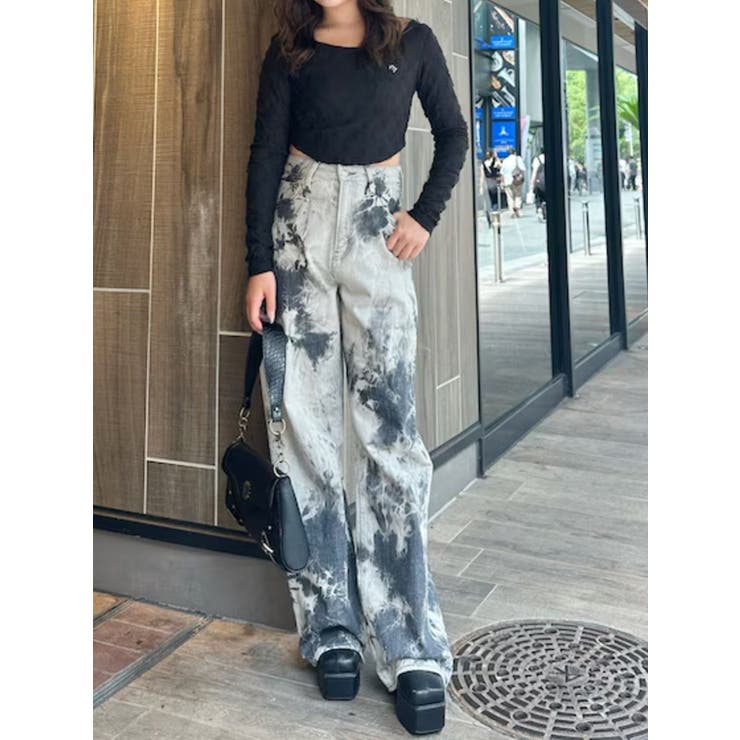 ダメージカットクロップドロンＴ | EVRIS | 詳細画像2 