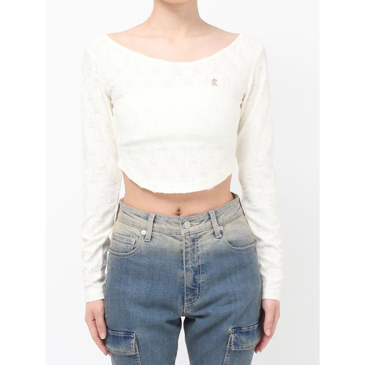 ダメージカットクロップドロンＴ | EVRIS | 詳細画像34 