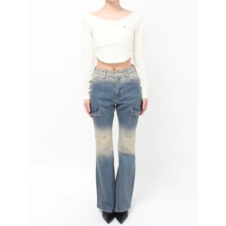 ダメージカットクロップドロンＴ | EVRIS | 詳細画像41 