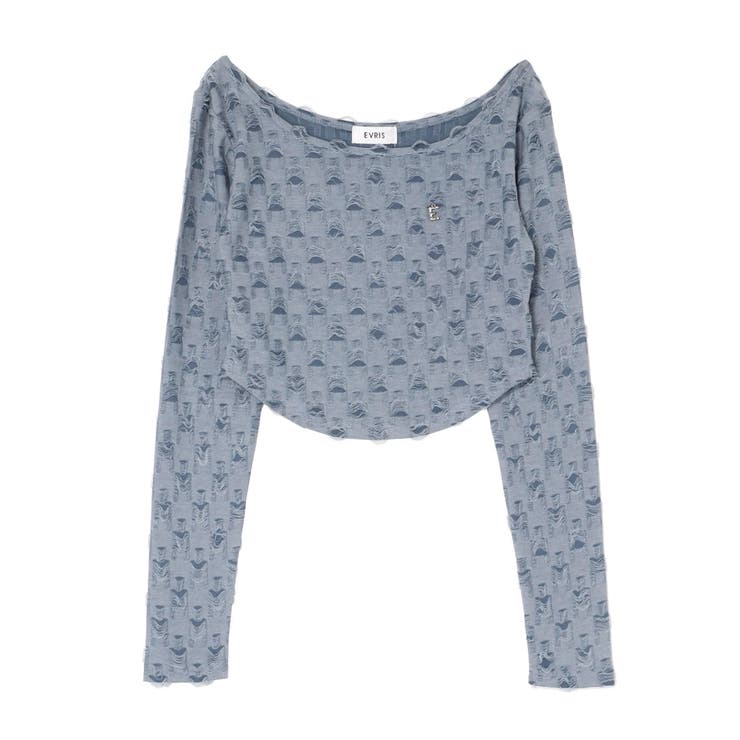 ダメージカットクロップドロンＴ | EVRIS | 詳細画像46 