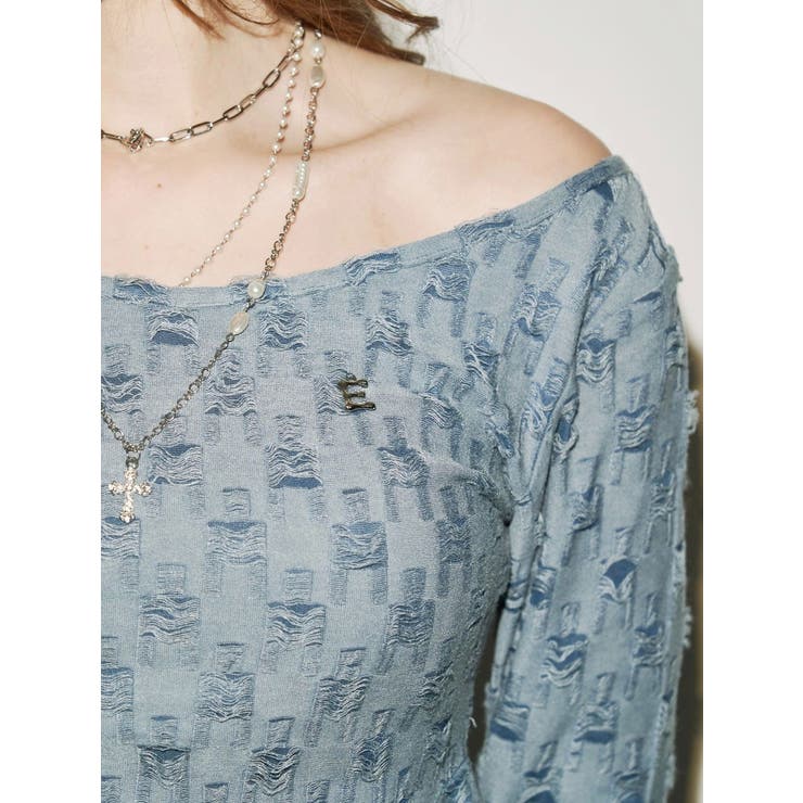 ダメージカットクロップドロンＴ | EVRIS | 詳細画像9 