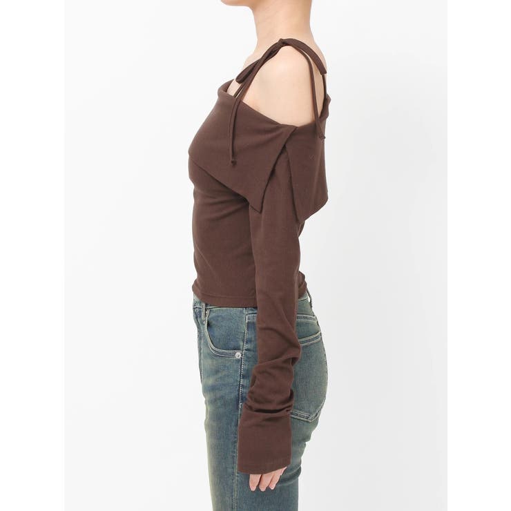 リブオフショルトップス | EVRIS | 詳細画像37 