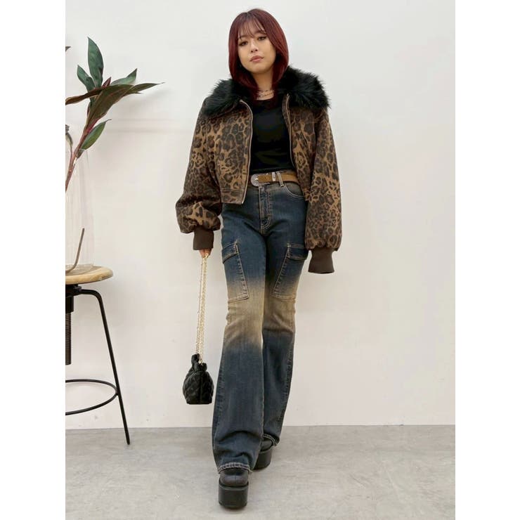 【WEB限定】バックオープンリブトップス | EVRIS | 詳細画像25 