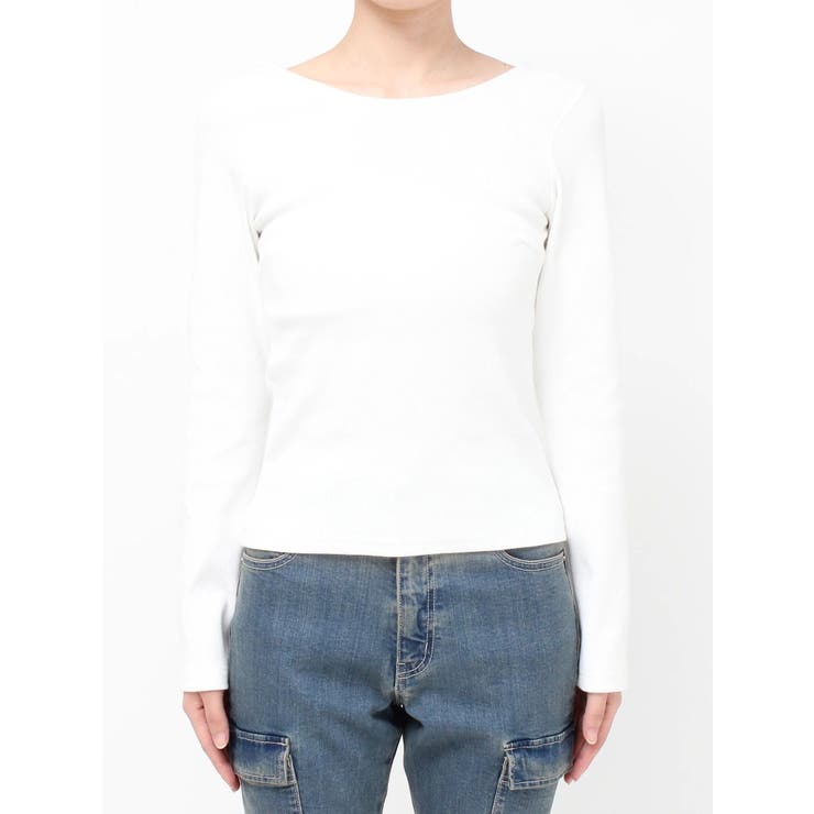 【WEB限定】バックオープンリブトップス | EVRIS | 詳細画像39 