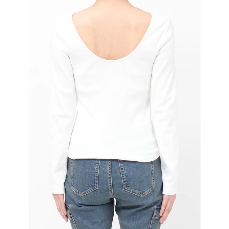 【WEB限定】バックオープンリブトップス | EVRIS | 詳細画像41 