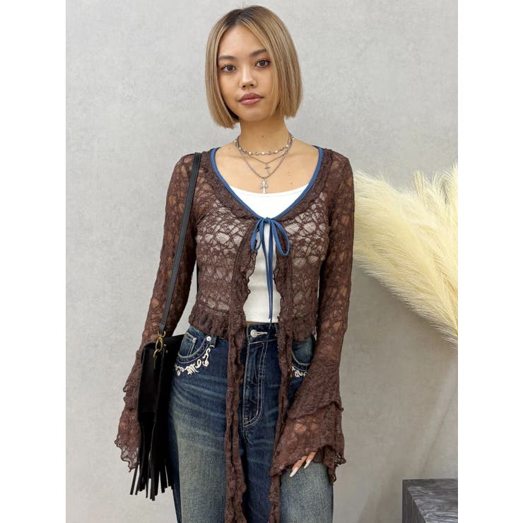 レースグランジデザイントップス | EVRIS | 詳細画像20 