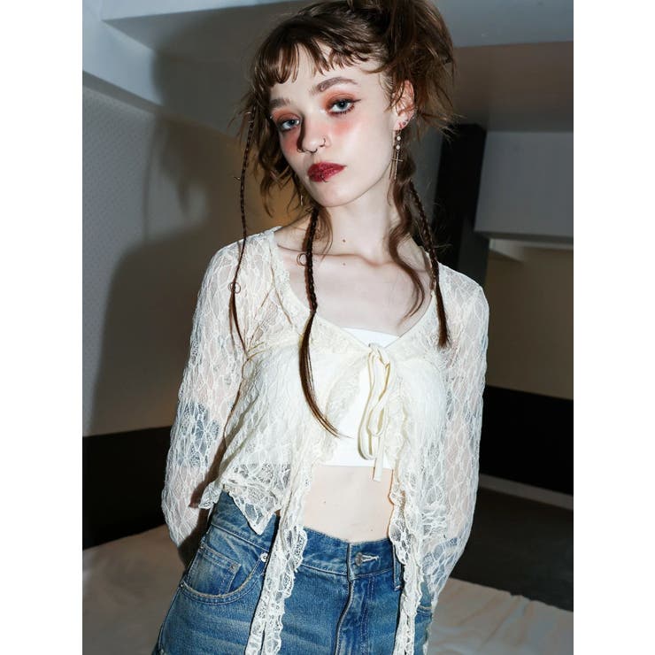 レースグランジデザイントップス | EVRIS | 詳細画像26 