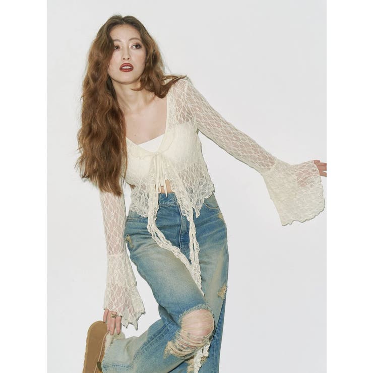 レースグランジデザイントップス | EVRIS | 詳細画像5 