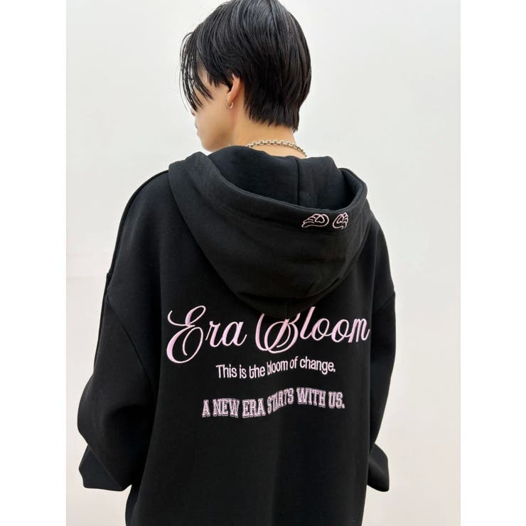 【裏起毛】era bloom グラフィックジップパーカー | EVRIS | 詳細画像43 