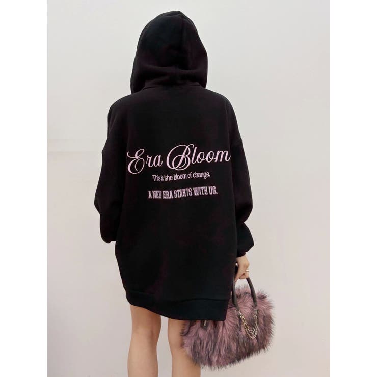 【裏起毛】era bloom グラフィックジップパーカー | EVRIS | 詳細画像44 