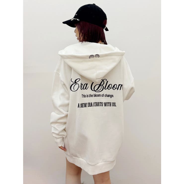 【裏起毛】era bloom グラフィックジップパーカー | EVRIS | 詳細画像50 