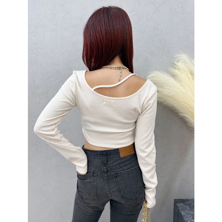 ストラップリブカットトップス | EVRIS | 詳細画像27 