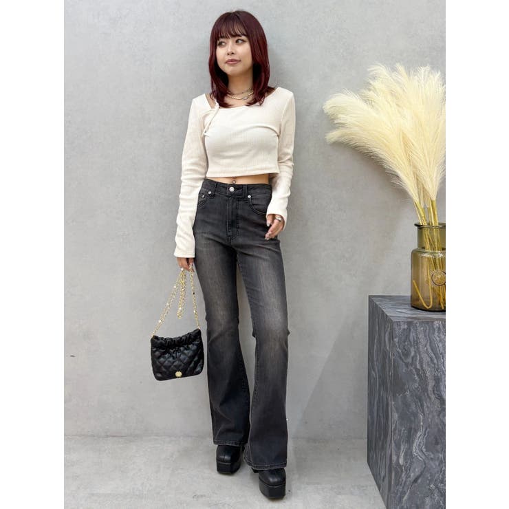 ストラップリブカットトップス | EVRIS | 詳細画像31 