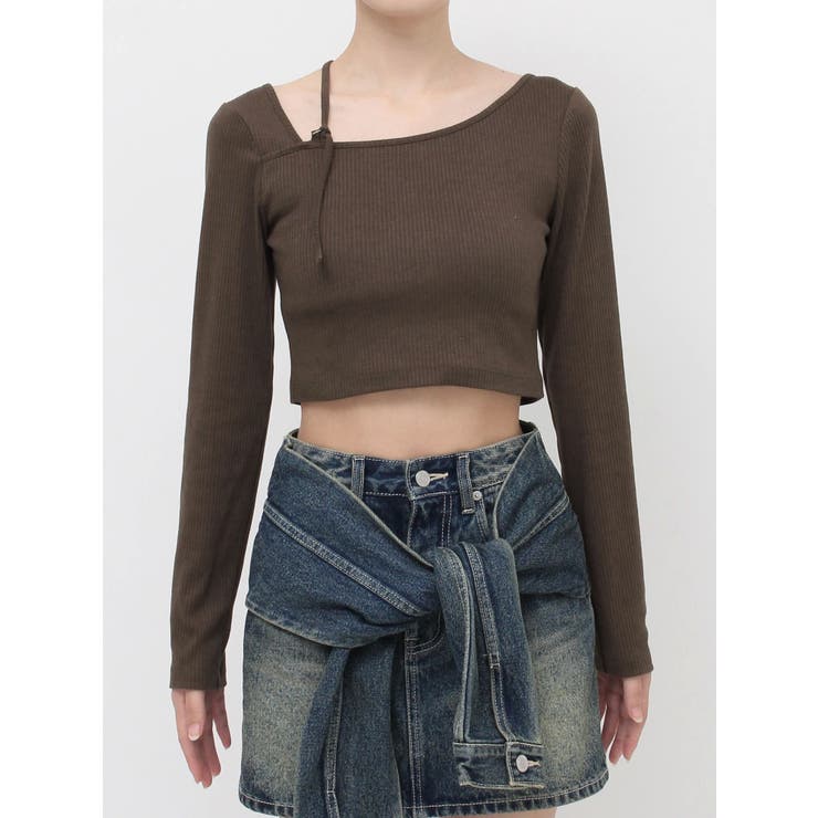 ストラップリブカットトップス | EVRIS | 詳細画像32 