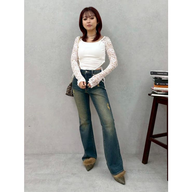 サイドレースアップデザイントップス | EVRIS | 詳細画像10 