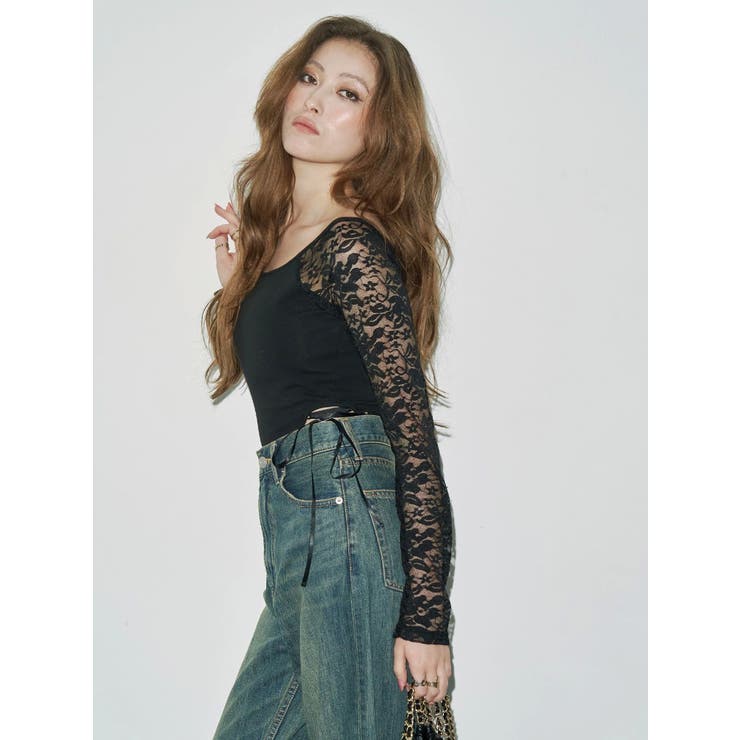 サイドレースアップデザイントップス | EVRIS | 詳細画像25 