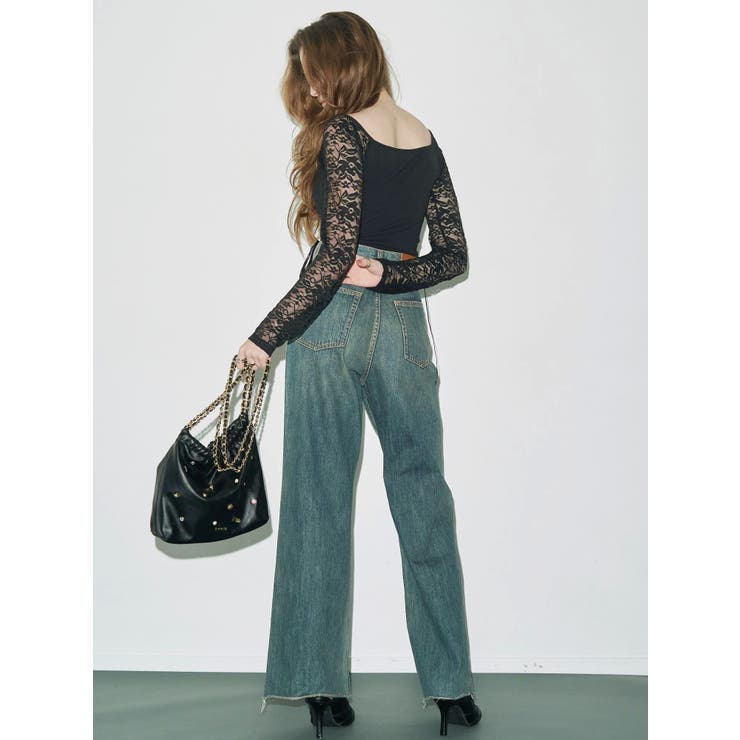 サイドレースアップデザイントップス | EVRIS | 詳細画像29 