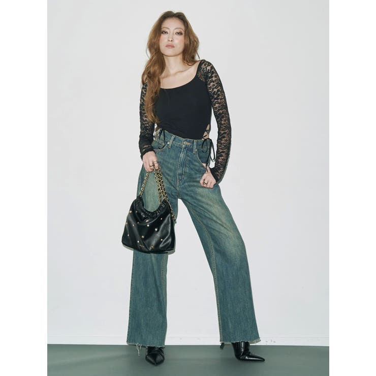 サイドレースアップデザイントップス | EVRIS | 詳細画像30 