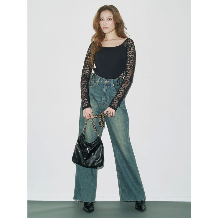 サイドレースアップデザイントップス | EVRIS | 詳細画像31 