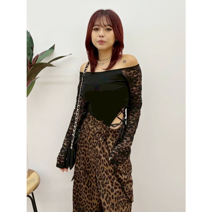 サイドレースアップデザイントップス | EVRIS | 詳細画像34 