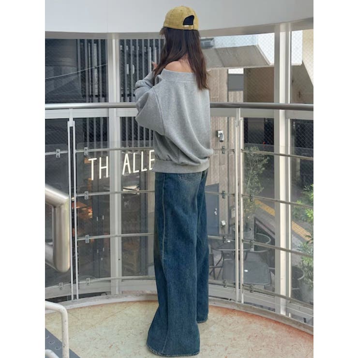 ジップアップオフショルトップス【セットアップ着用可能】 | EVRIS | 詳細画像4 