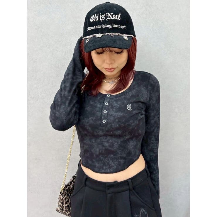 ワンポイントヘンリーネックトップス | EVRIS | 詳細画像12 