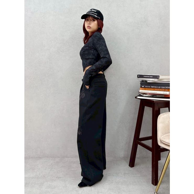 ワンポイントヘンリーネックトップス | EVRIS | 詳細画像15 