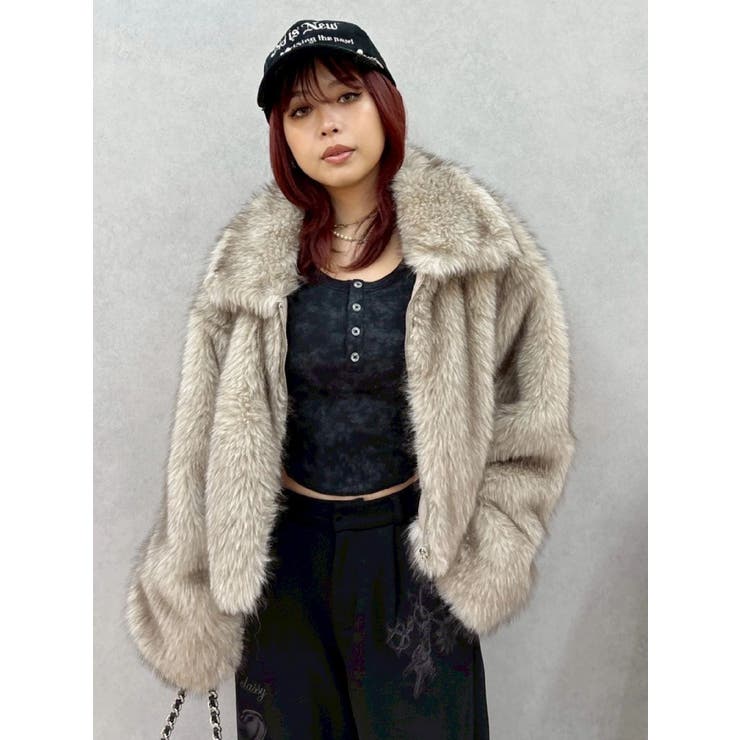 ワンポイントヘンリーネックトップス | EVRIS | 詳細画像17 