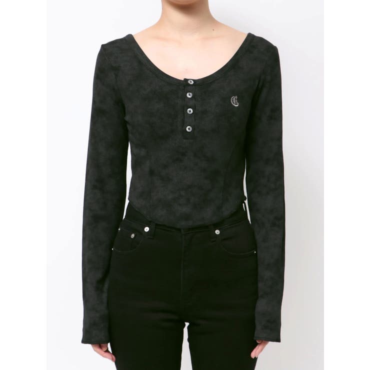 ワンポイントヘンリーネックトップス | EVRIS | 詳細画像19 