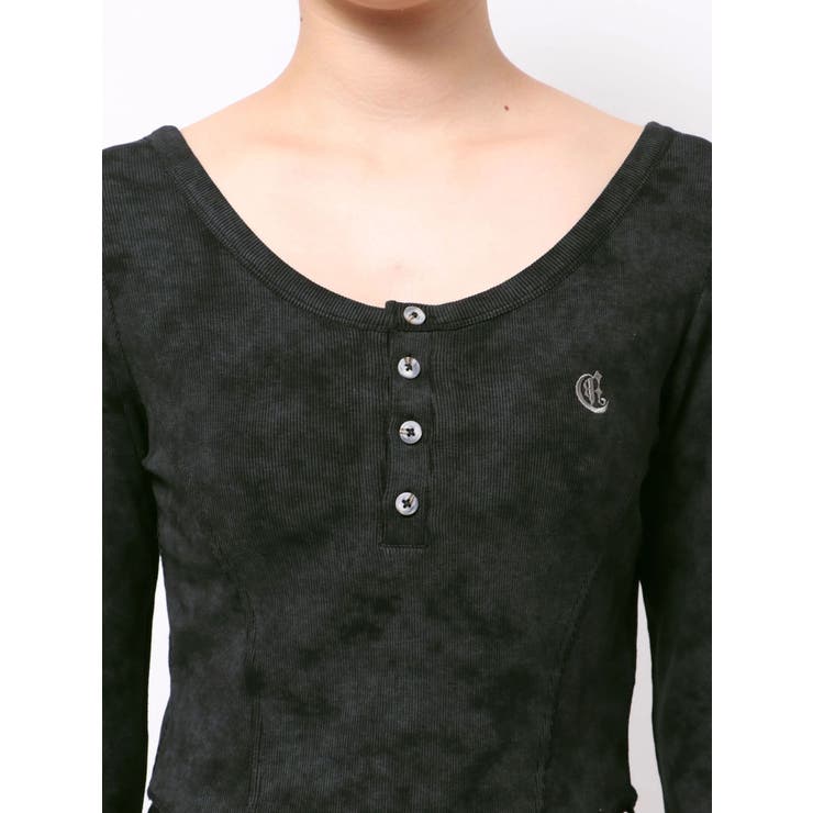 ワンポイントヘンリーネックトップス | EVRIS | 詳細画像22 