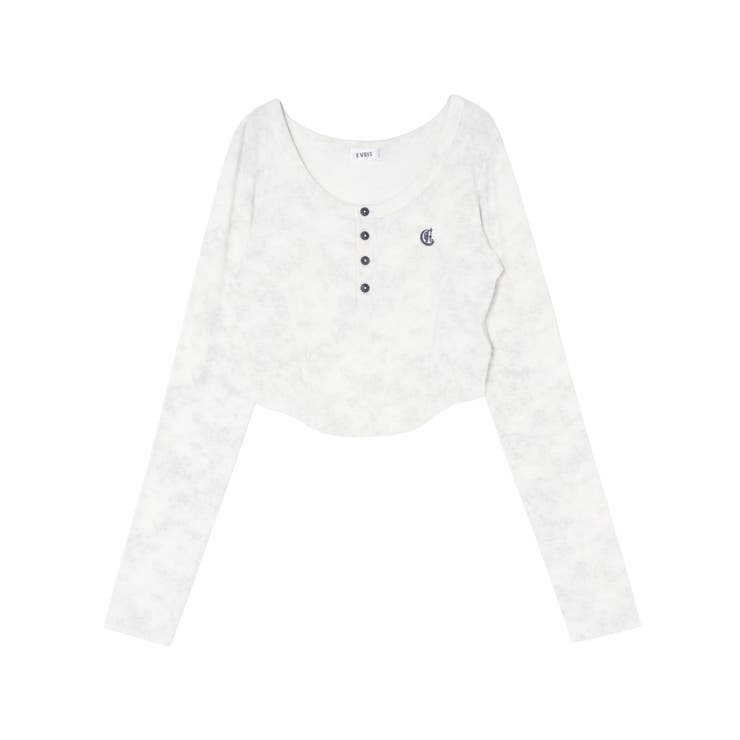 ワンポイントヘンリーネックトップス | EVRIS | 詳細画像31 