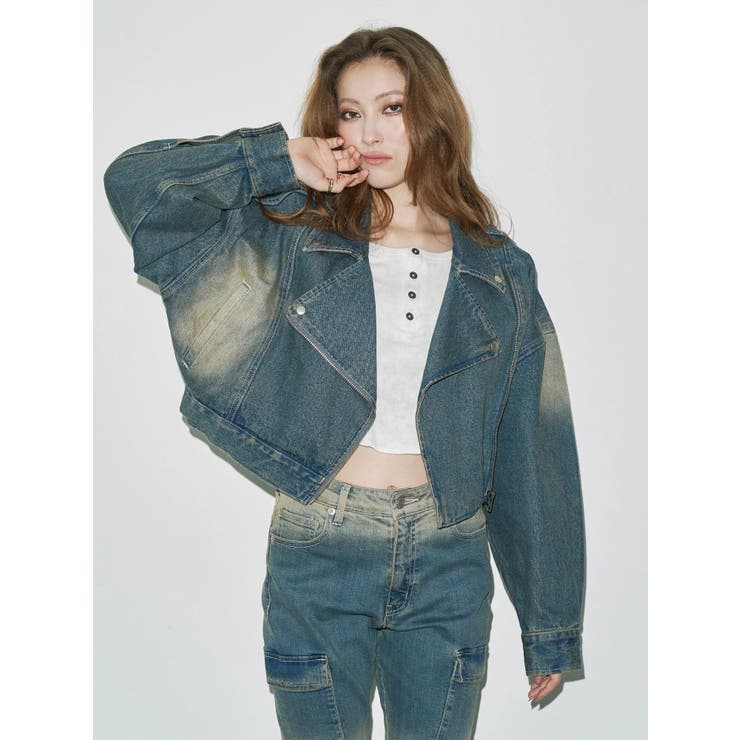 ワンポイントヘンリーネックトップス | EVRIS | 詳細画像35 