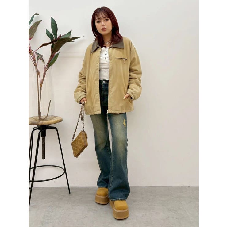 ワンポイントヘンリーネックトップス | EVRIS | 詳細画像39 