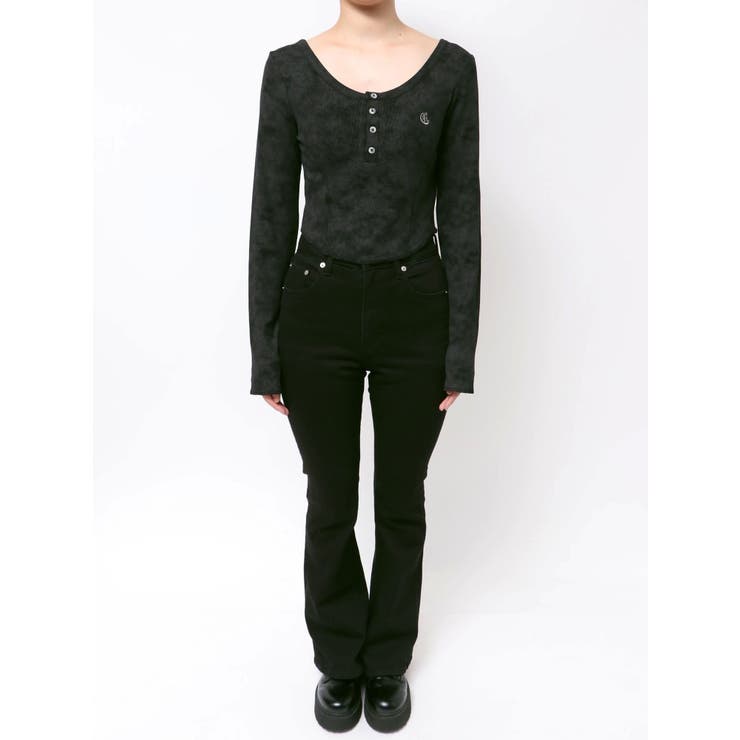 ワンポイントヘンリーネックトップス | EVRIS | 詳細画像46 