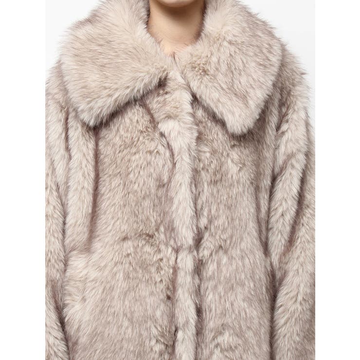 フェイクファーロングコート | EVRIS | 詳細画像32 