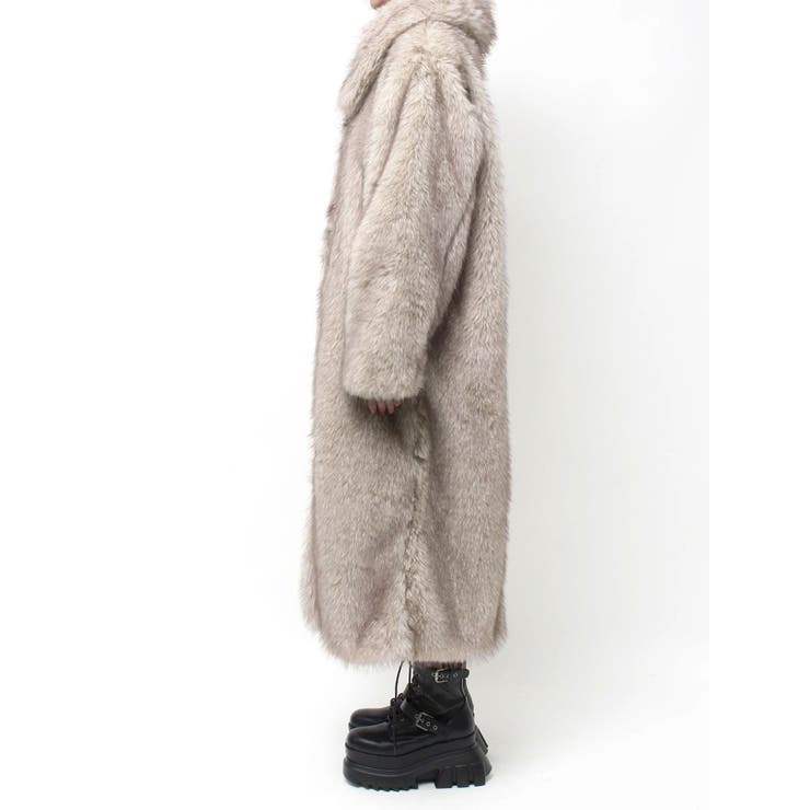 フェイクファーロングコート | EVRIS | 詳細画像41 