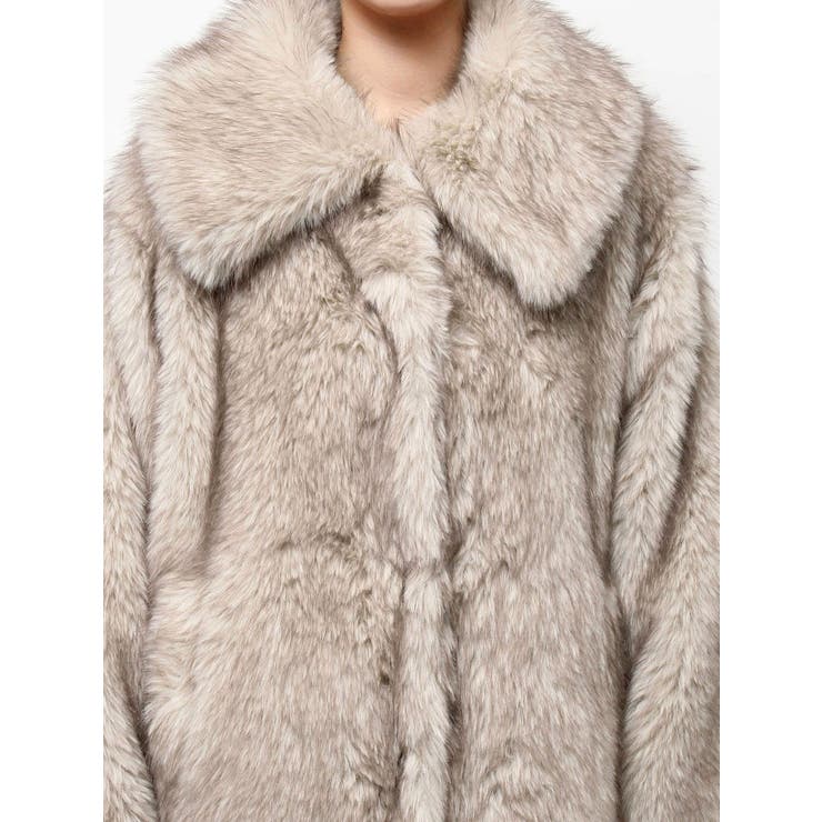 フェイクファーロングコート | EVRIS | 詳細画像43 