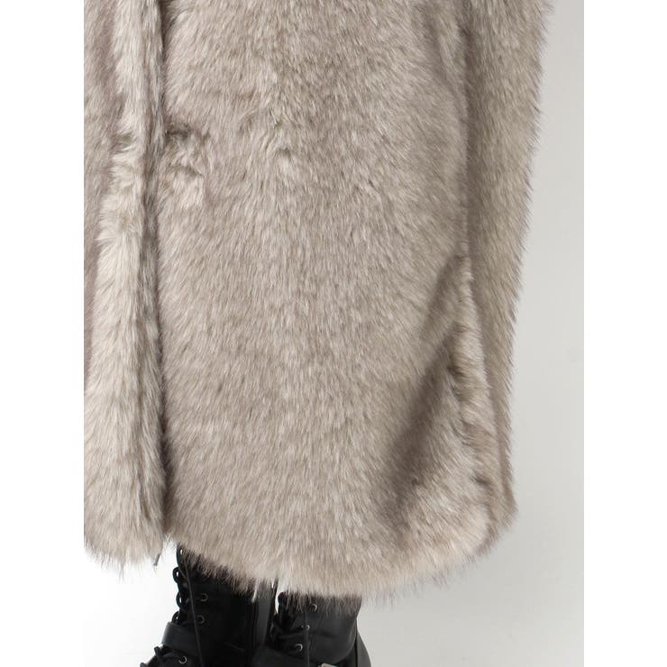 フェイクファーロングコート | EVRIS | 詳細画像47 